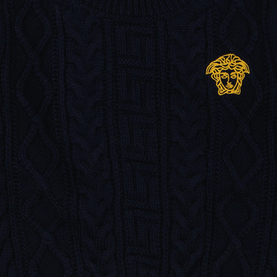 Versace Baby Jongens Trui Navy