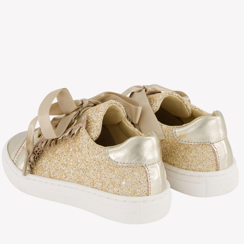 Andanines Meisjes Sneakers In Beige