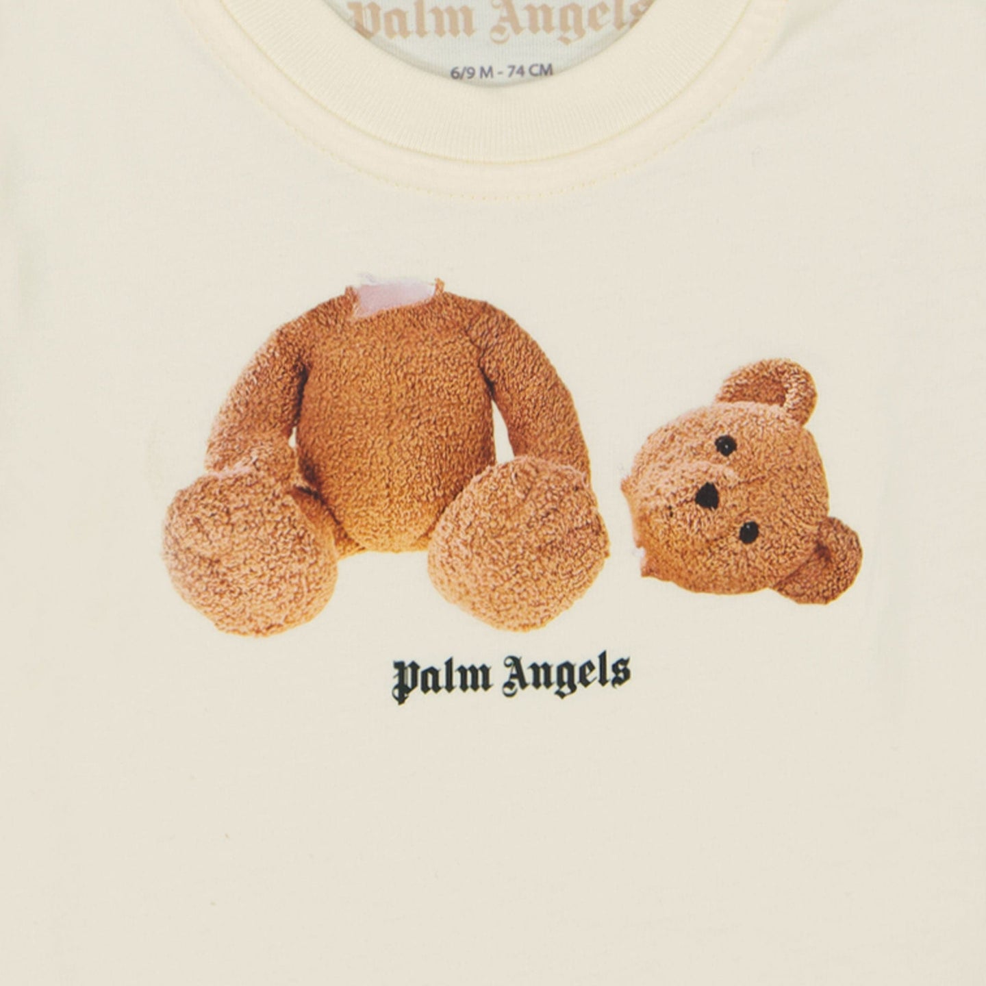 Palm Angels Baby Jongens T-shirt Off White 3/6