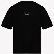 Calvin Klein Kinder Jongens T-shirt Zwart