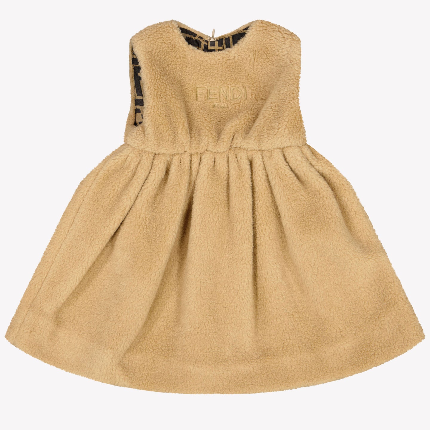 Fendi Baby Meisjes Jurk Beige