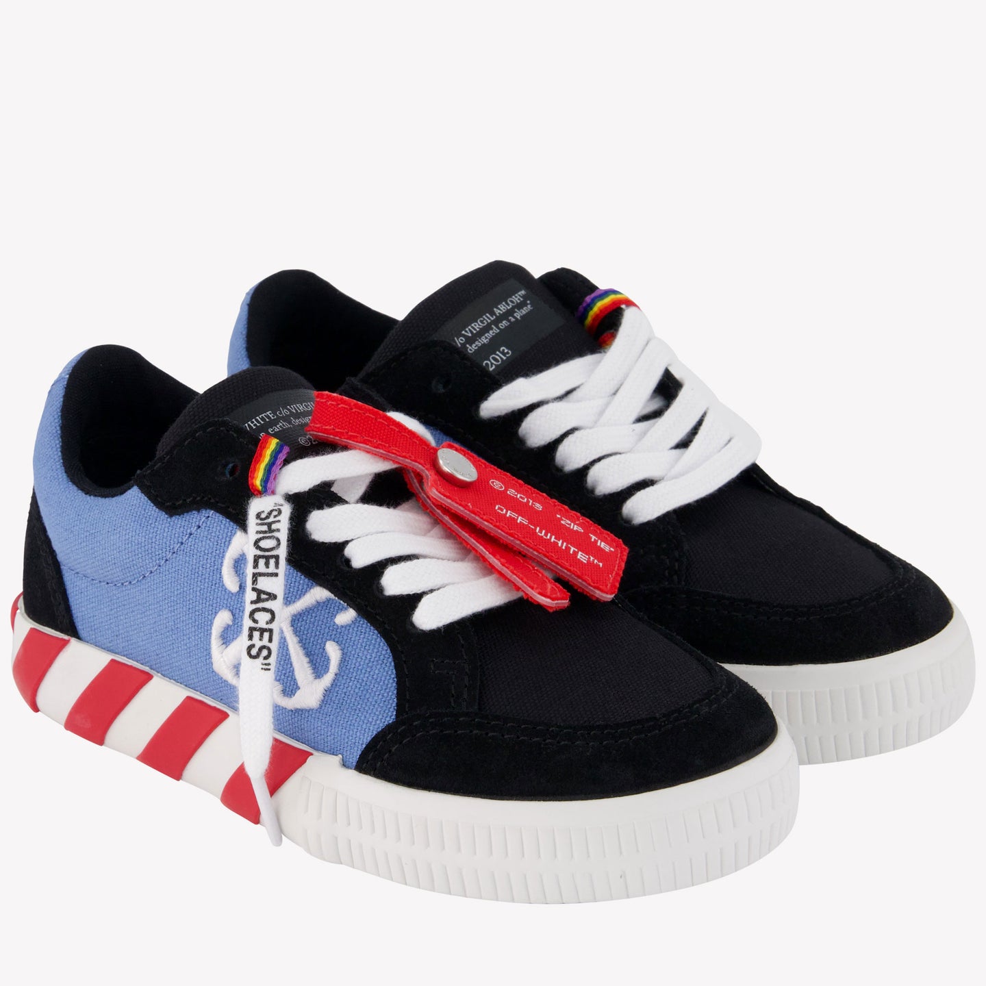 Off-White Jongens Sneakers Zwart