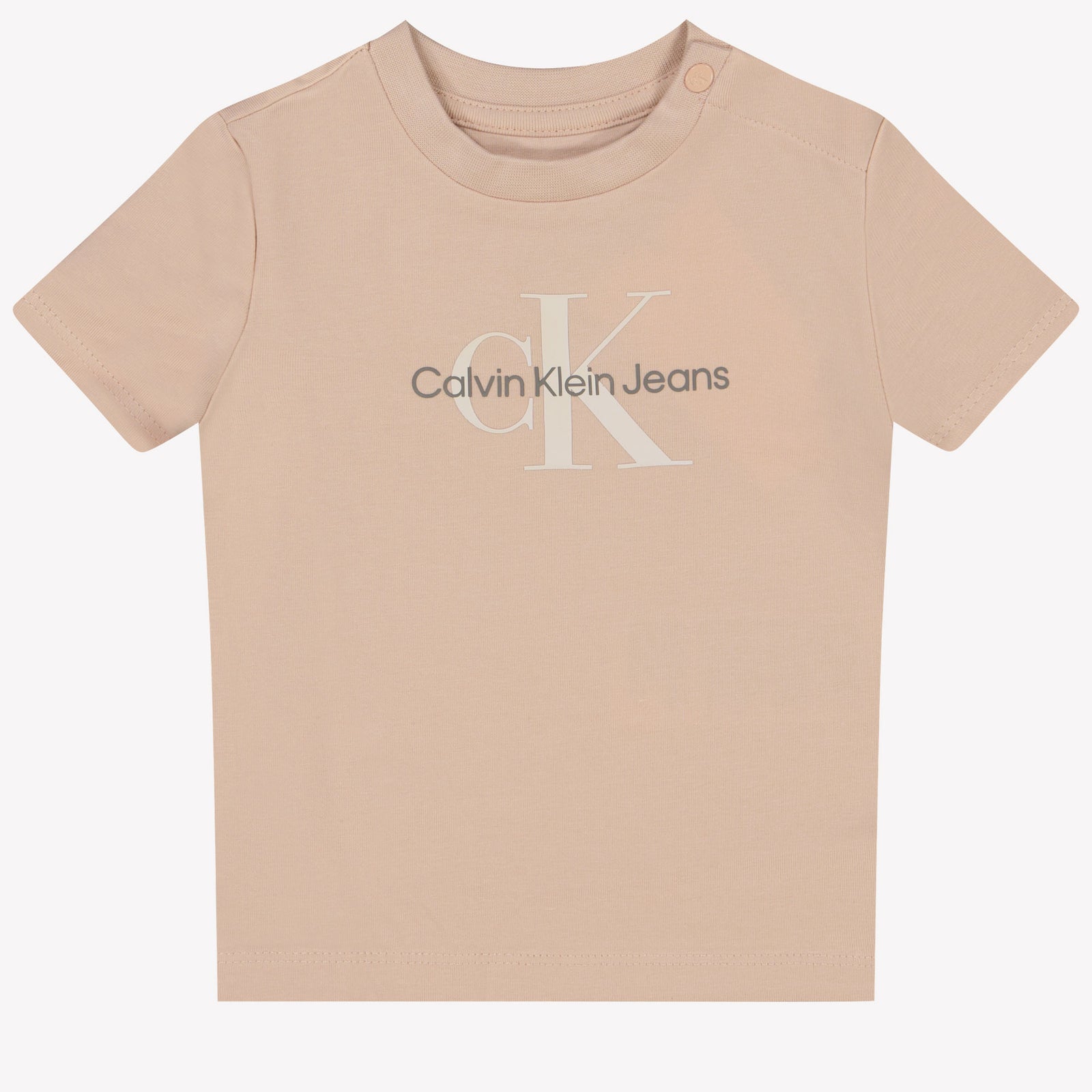 Calvin Klein Baby Unisex T-shirt Salmon