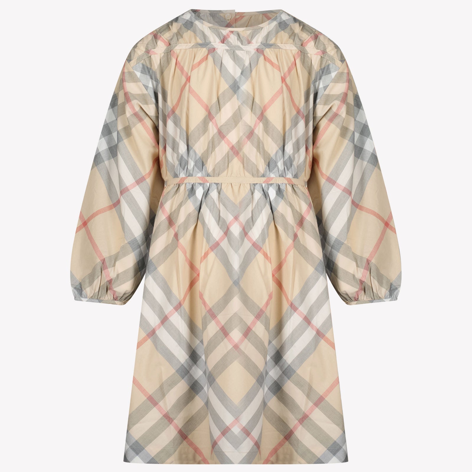 Burberry Meisjes Jurk Licht Beige