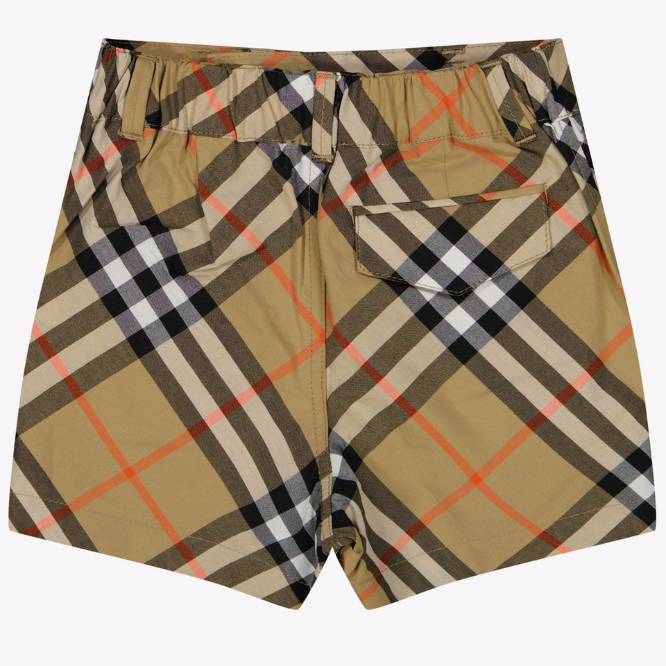 Burberry Oscar Baby Boys Shorts In Beige