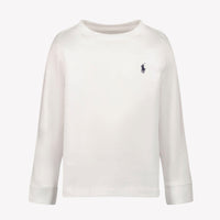 Ralph Lauren Kinder Jongens T-Shirt In Wit
