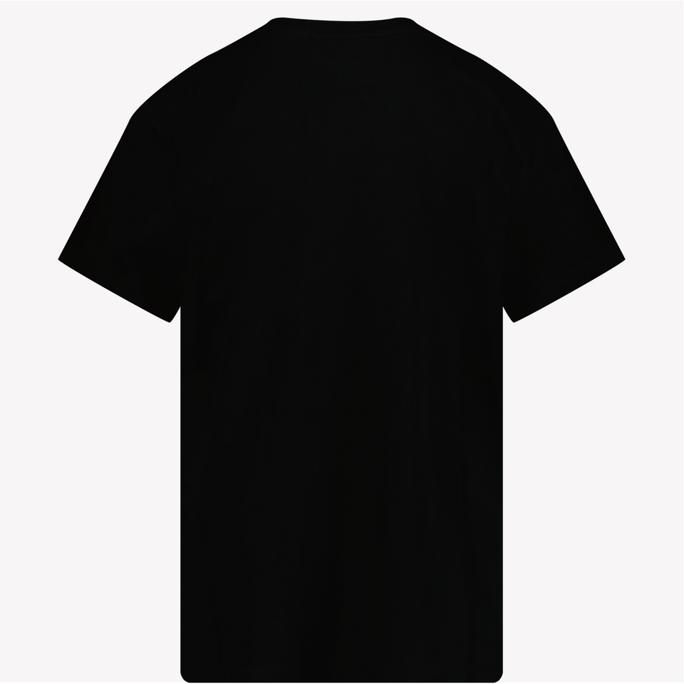 HUGO Kinder Jongens T-Shirt Zwart