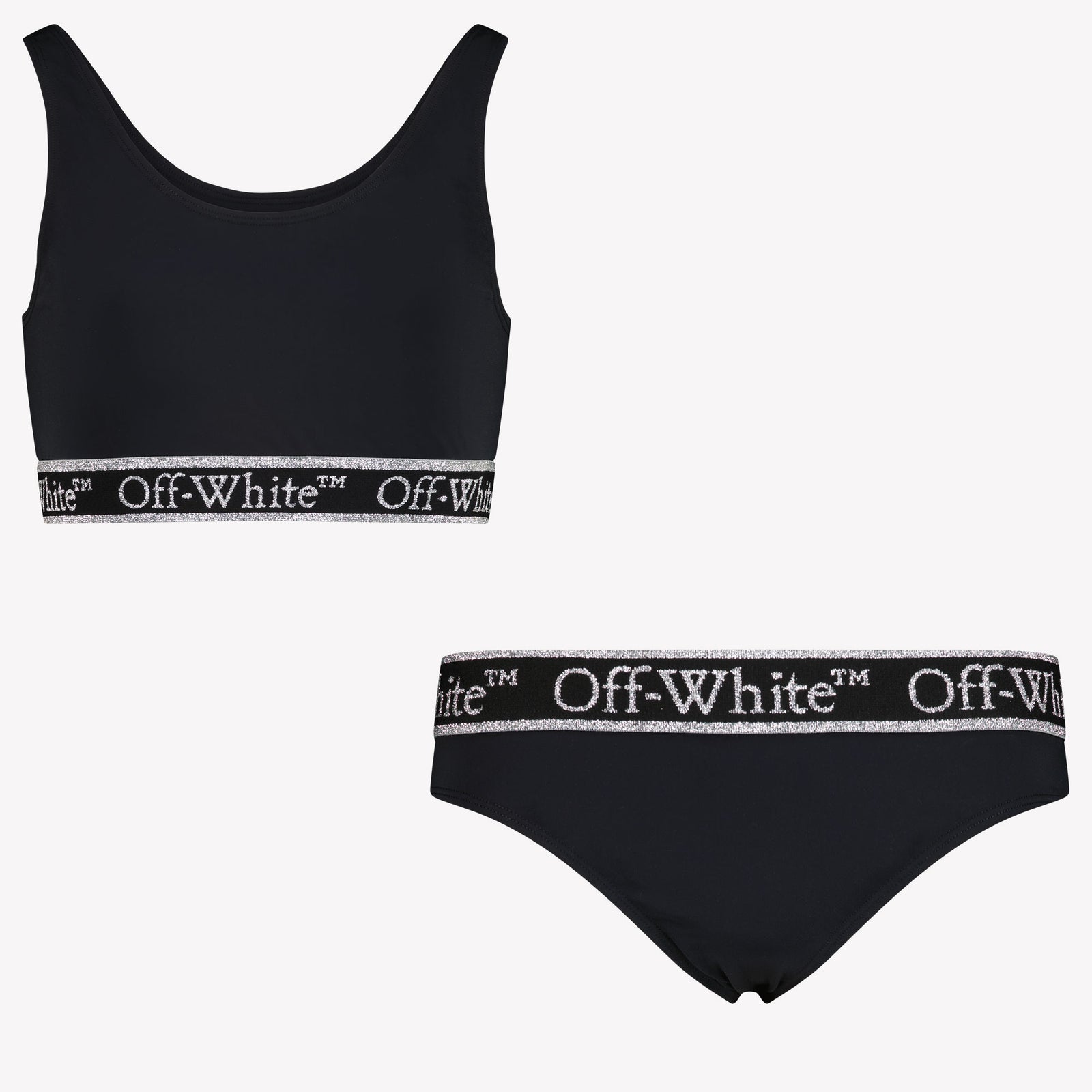 Off-White Meisjes Zwemkleding Zwart