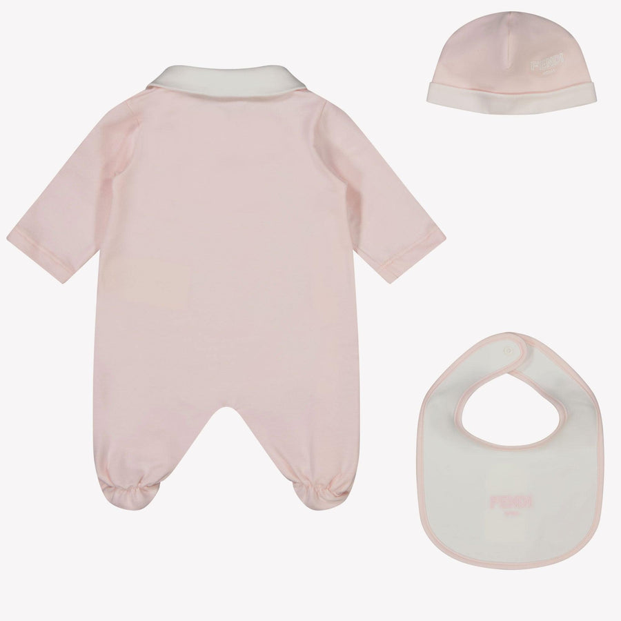 Fendi Baby Meisjes Playsuit Light Pink