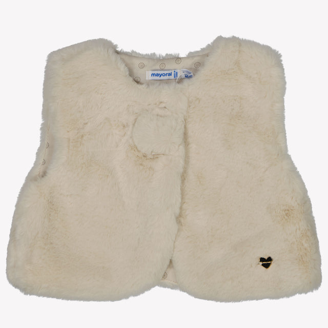 Mayoral Baby Meisjes Gilets Off White