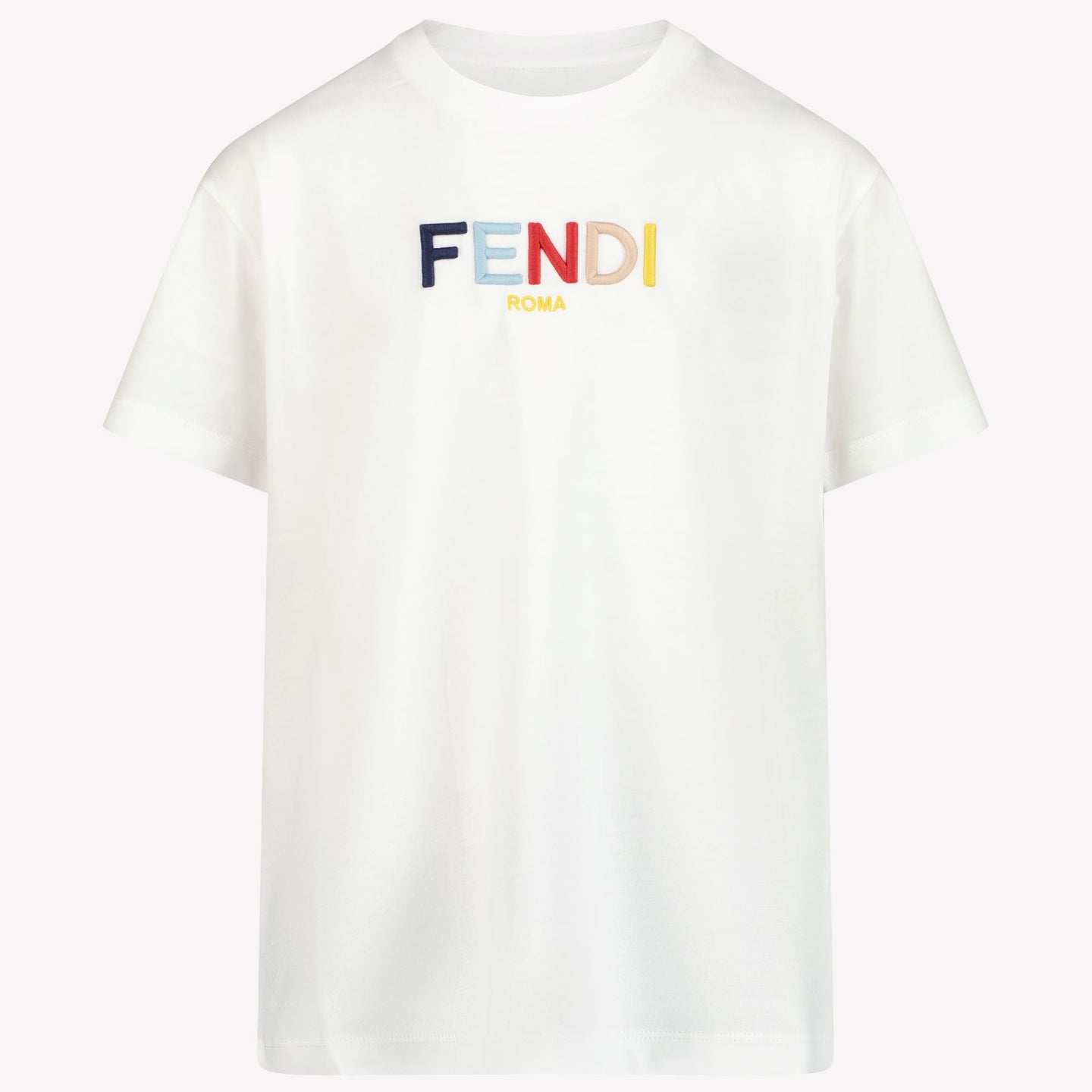 Fendi Kinder Unisex T-Shirt Wit