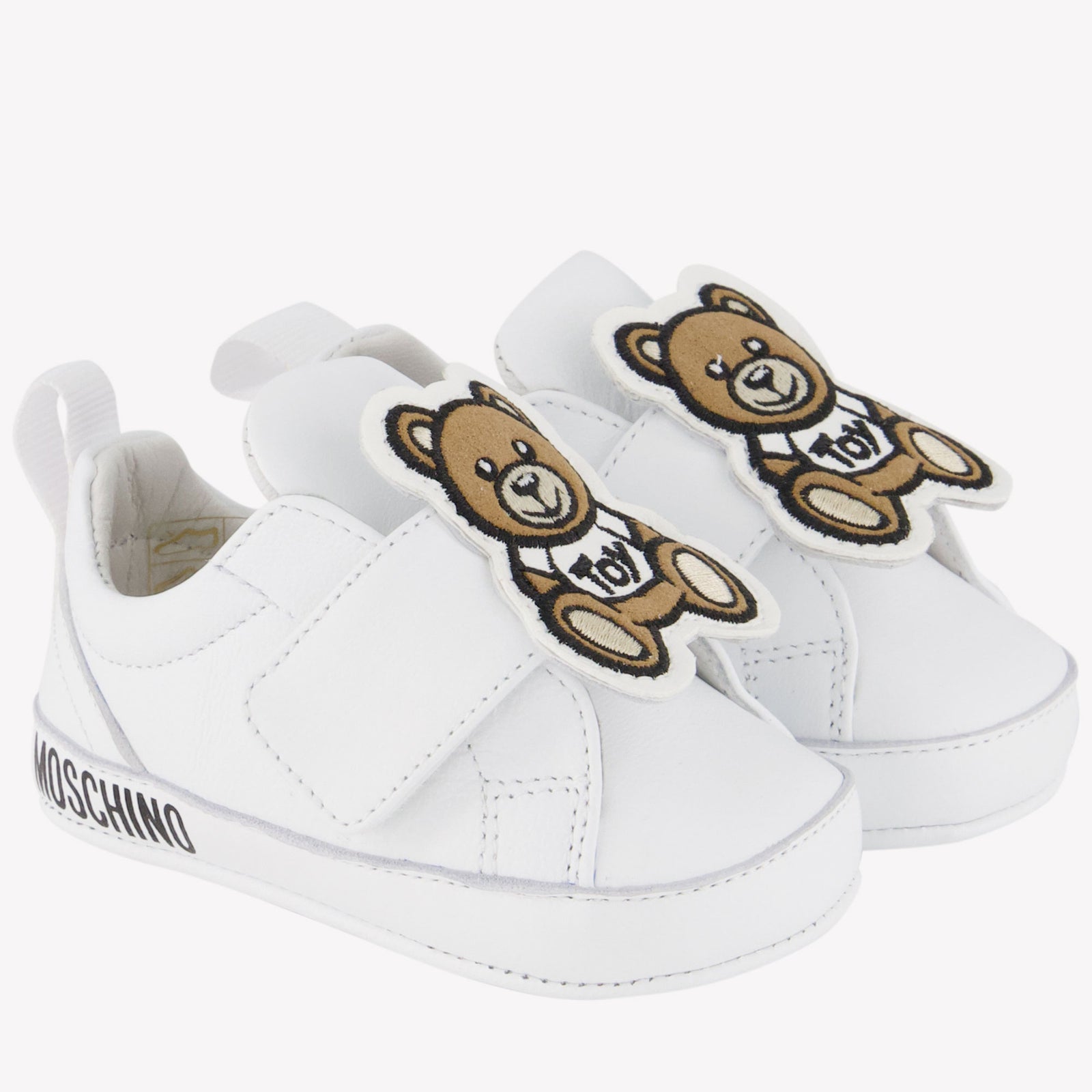 Moschino Baby Unisex Shoes In White