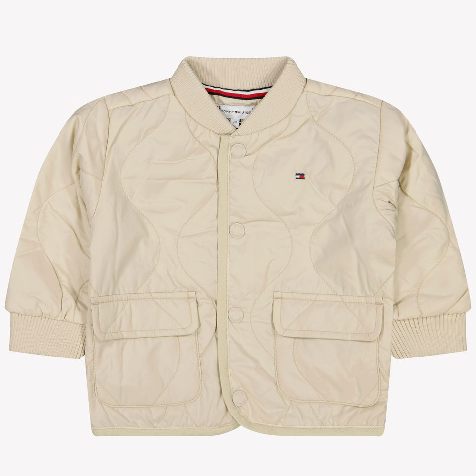 Tommy Hilfiger Baby Unisex Tussenjas Beige