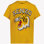 Kenzo Kids Unisex T-shirt Geel