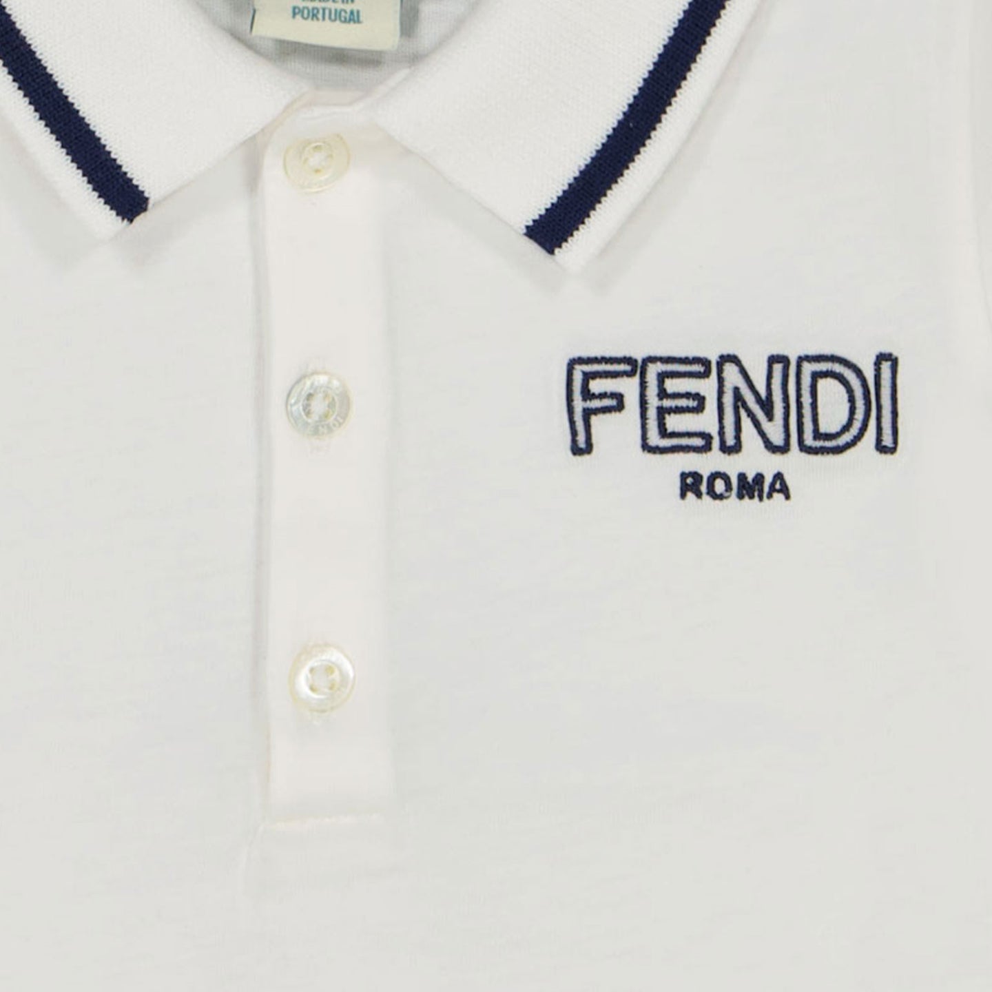 Fendi Baby Boys Polo in White