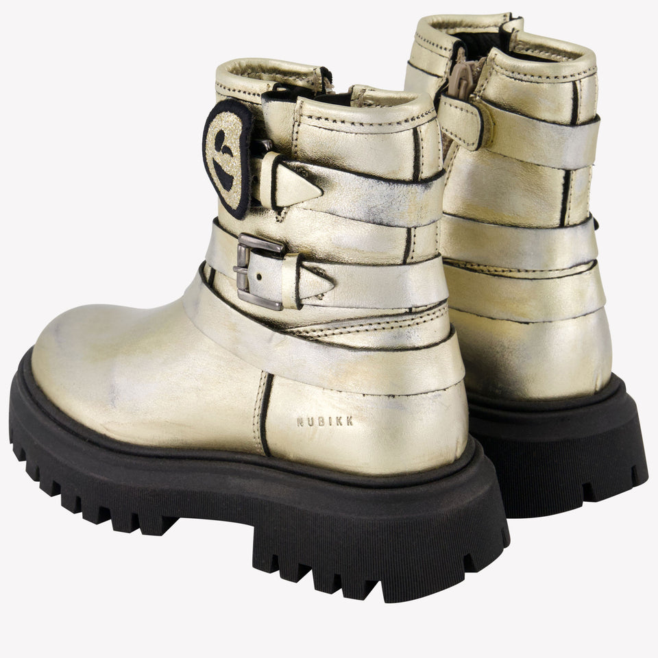 Nubikk Girls Boots Gold