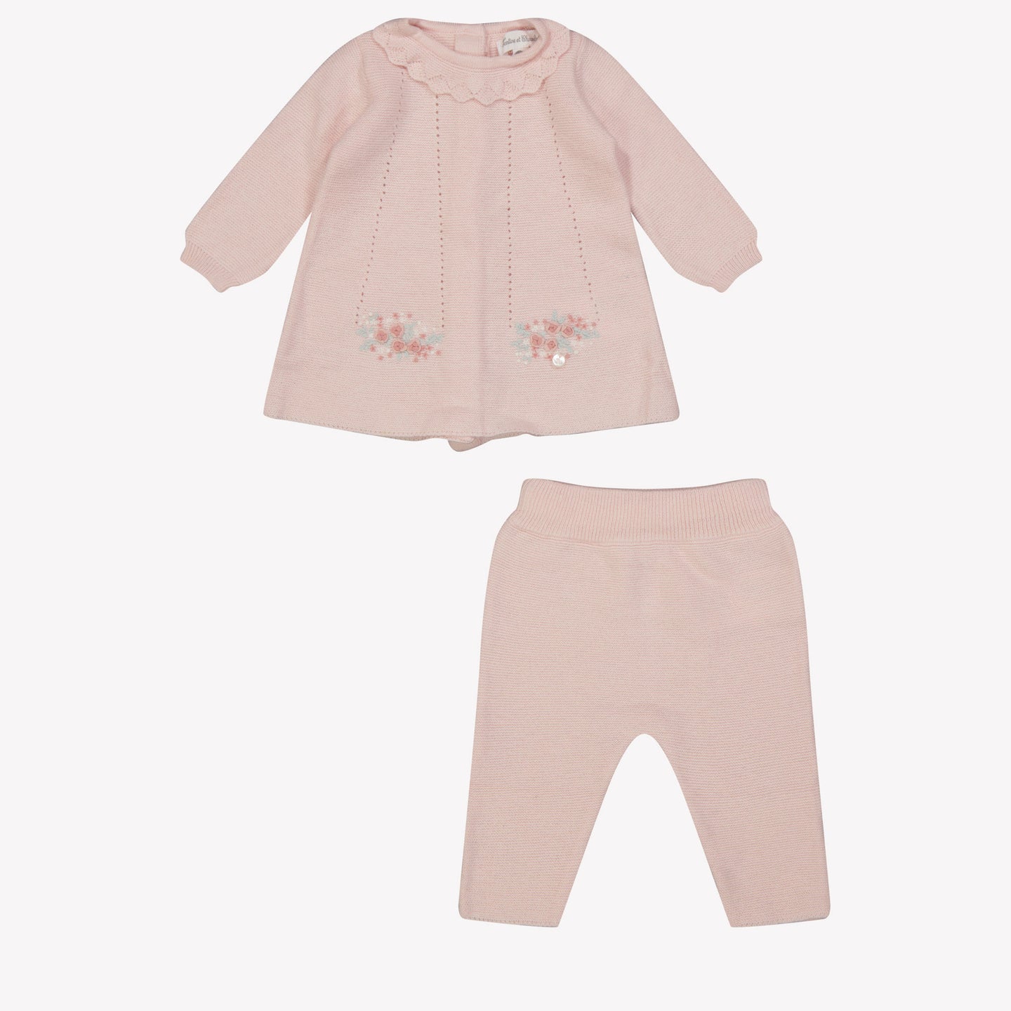 Tartine et chocolat baby girls box suit Light Pink