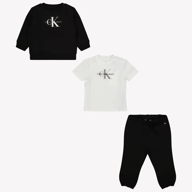 Calvin Klein Baby Unisex Setje Zwart