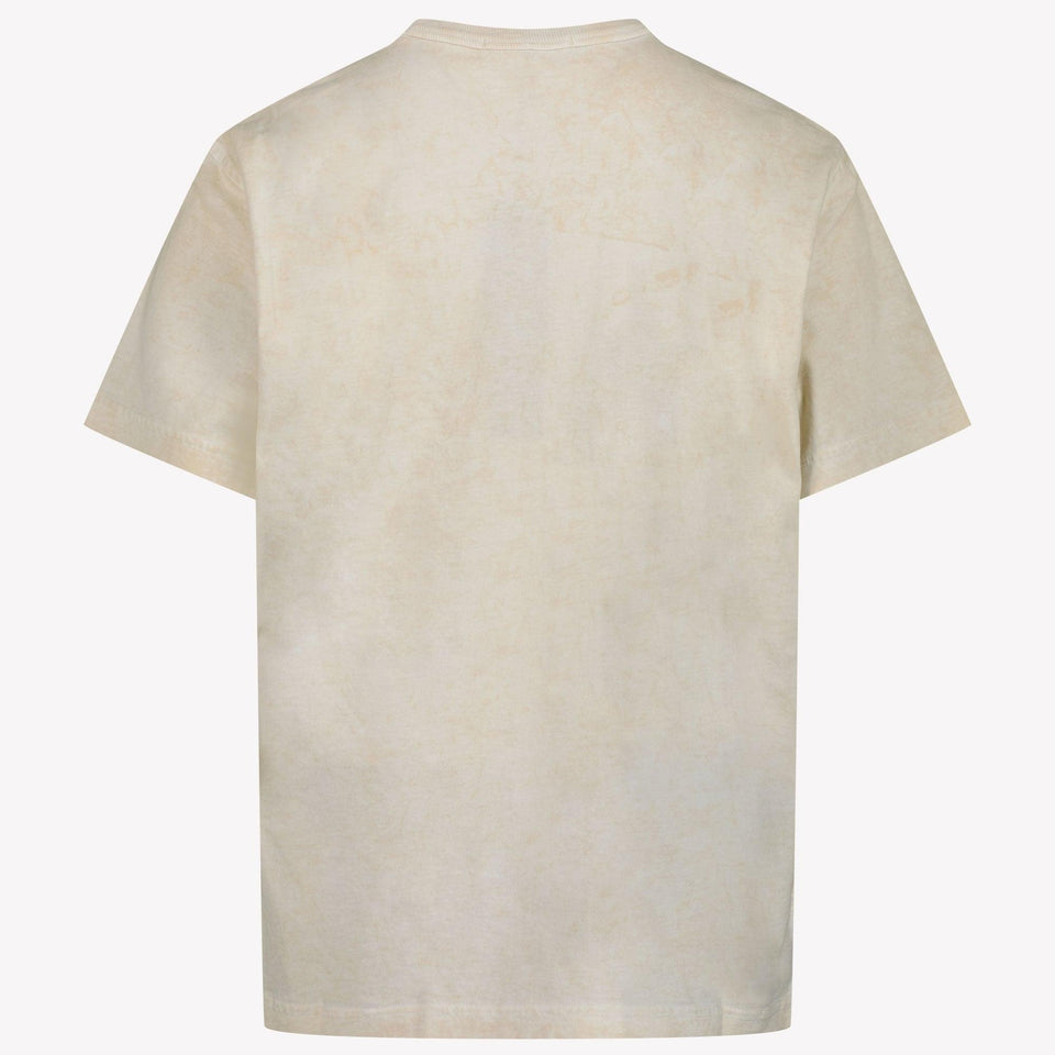 Stone Island Kids Boys in T-Shirt Light Beige