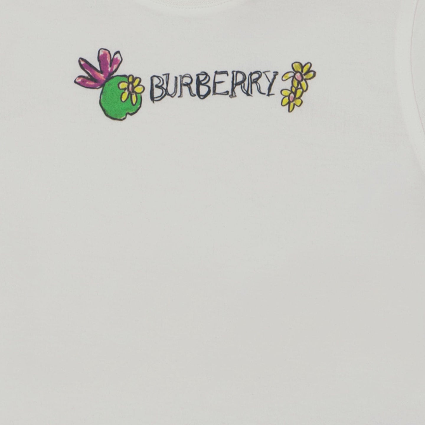Burberry Baby Meisjes T-shirt Wit 6 mnd
