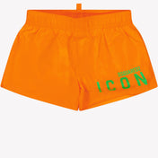 Dsquared2 Baby Boys Swimwear Neon Orange