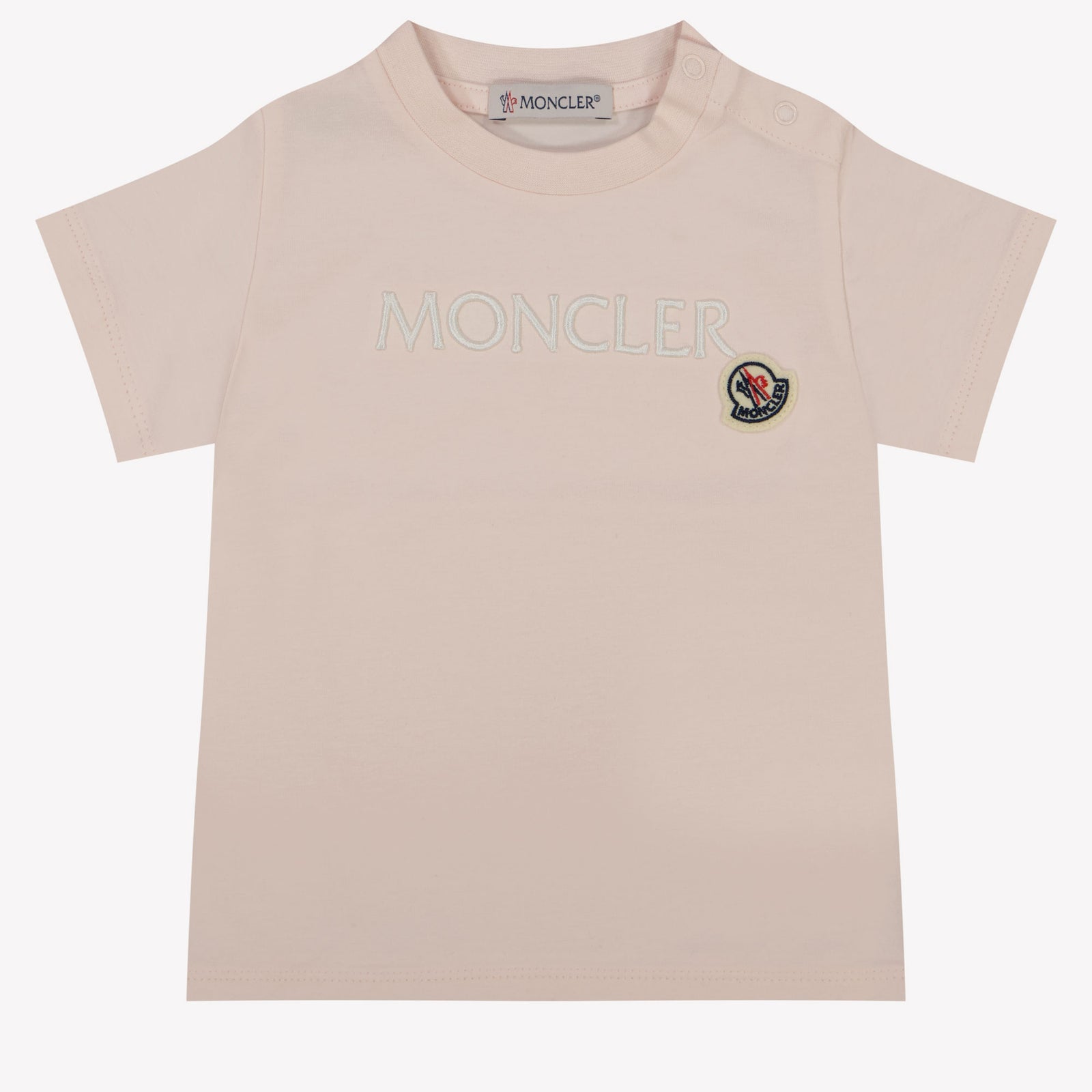 Moncler Baby Girls T-Shirt in Light Pink