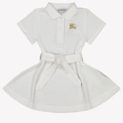 Burberry Astrid Baby Girls Dress in White