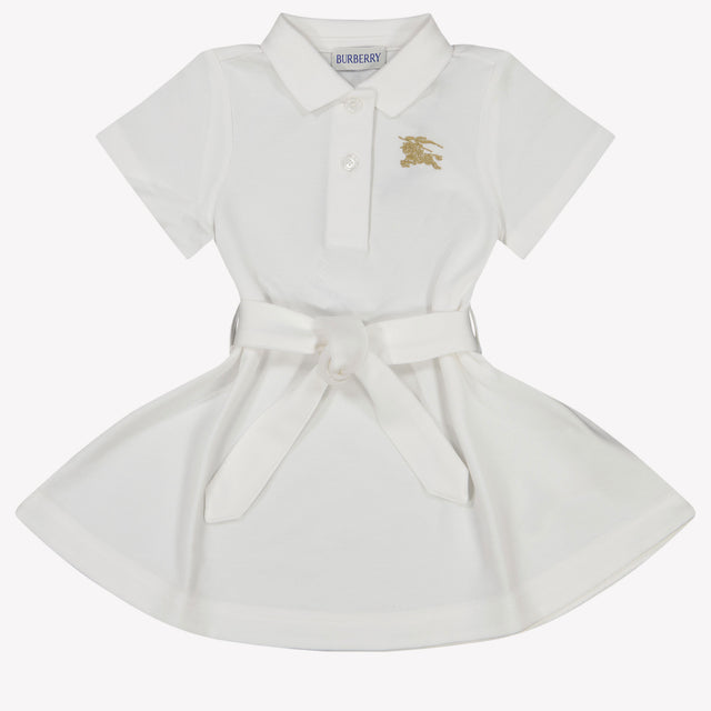 Burberry Astrid Baby Girls Dress in White