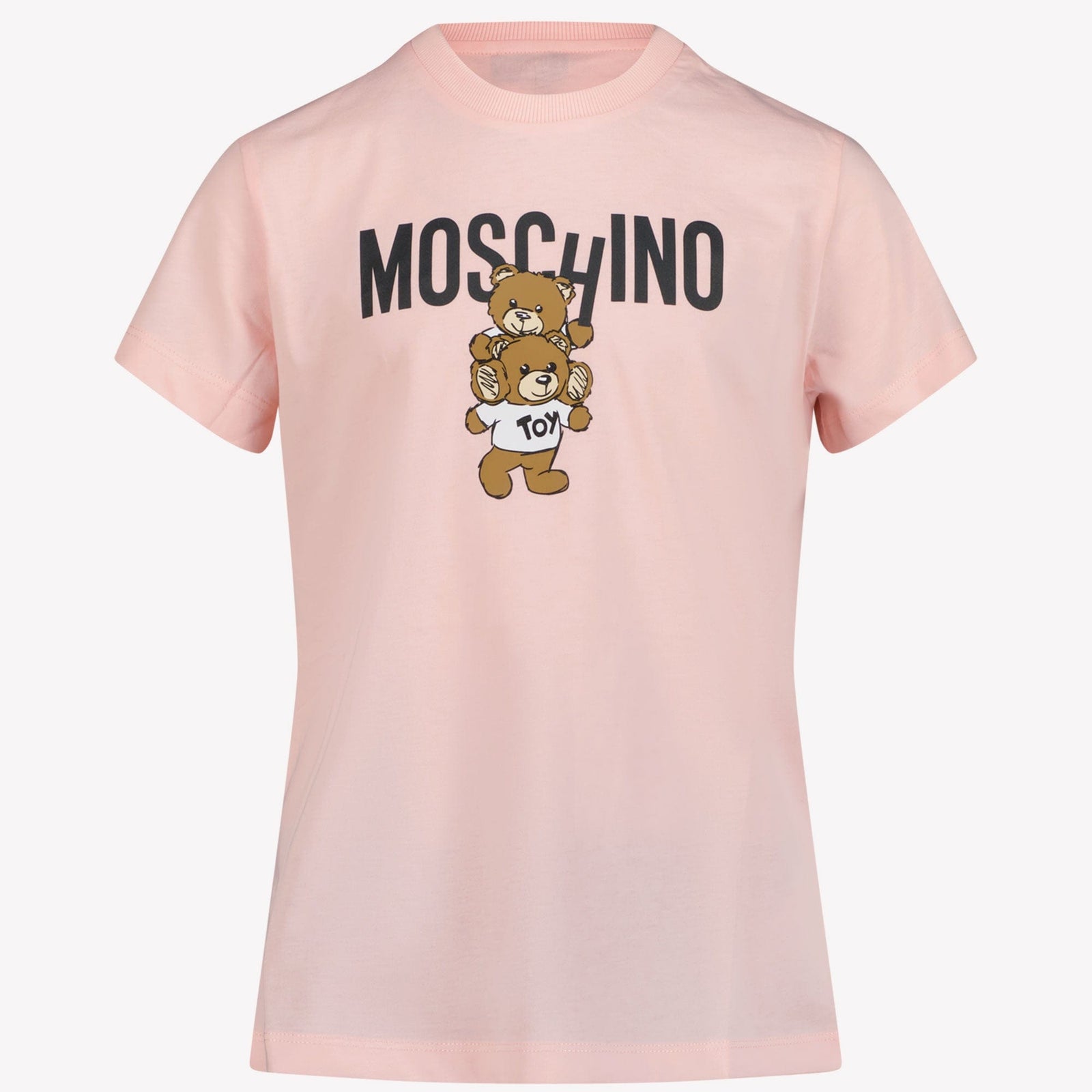Moschino Unisex T-shirt Licht Roze 4Y