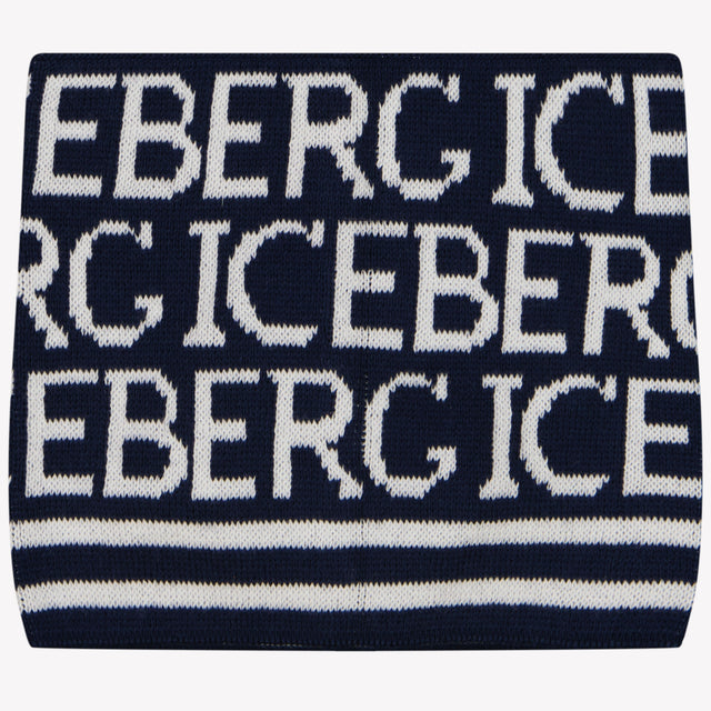 Iceberg Baby guys Scarves Navy