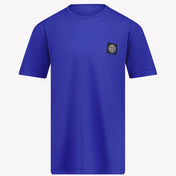 Stone Island Boys t-shirt Cobalt Blue