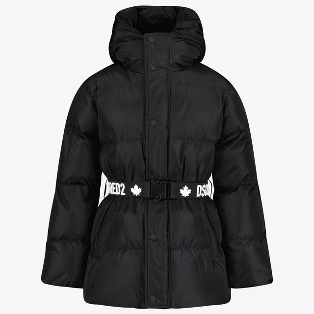 Dsquared2 Girls winter coat Black