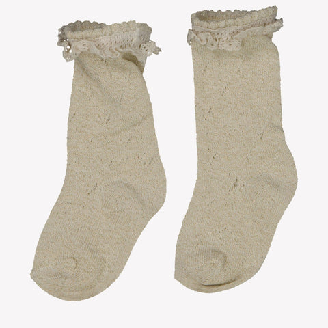 Mayoral Baby Girls Socks Beige