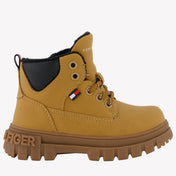 Tommy Hilfiger Boys Boots Camel