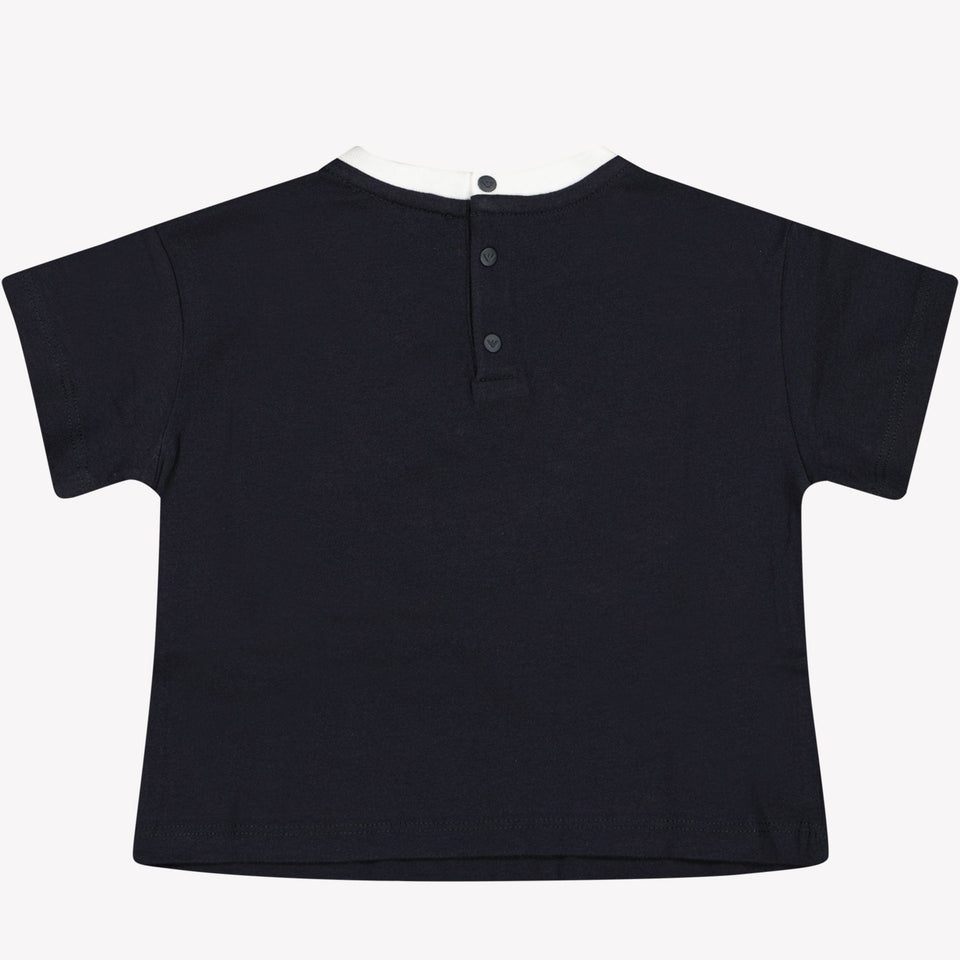 Armani Baby Jongens T-shirt Navy