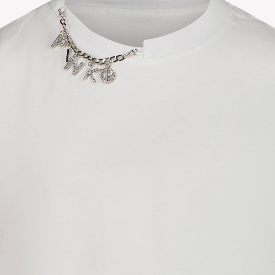 Pinko Girls T-shirt White