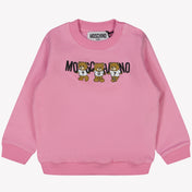 Moschino Baby unisex sweater Pink