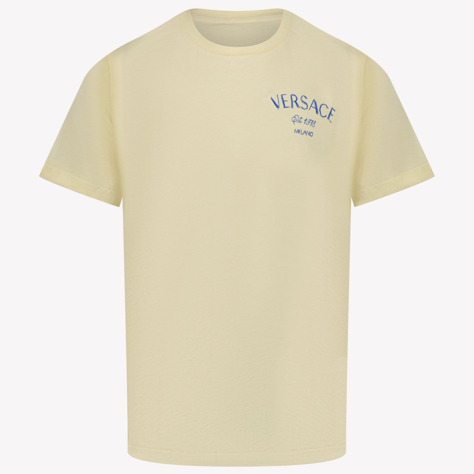 Versace Kinder Jongens T-Shirt In Geel