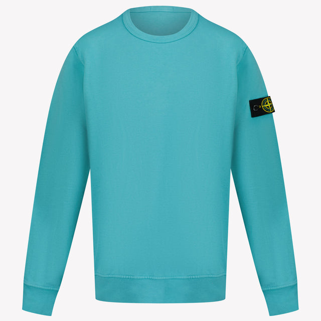 Stone Island Kinder Jongens Trui In Turquoise