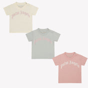 Palm Angels Baby Meisjes T-shirt Licht Roze