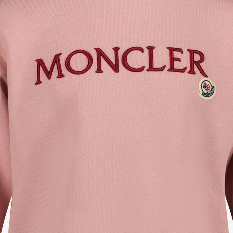 Moncler Meisjes Trui Licht Roze