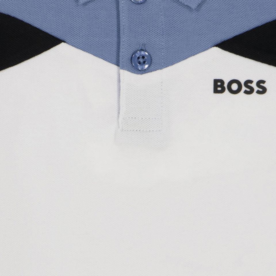 Boss Baby Boys Polo White