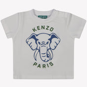 Kenzo Kids Baby Jongens T-shirt Wit
