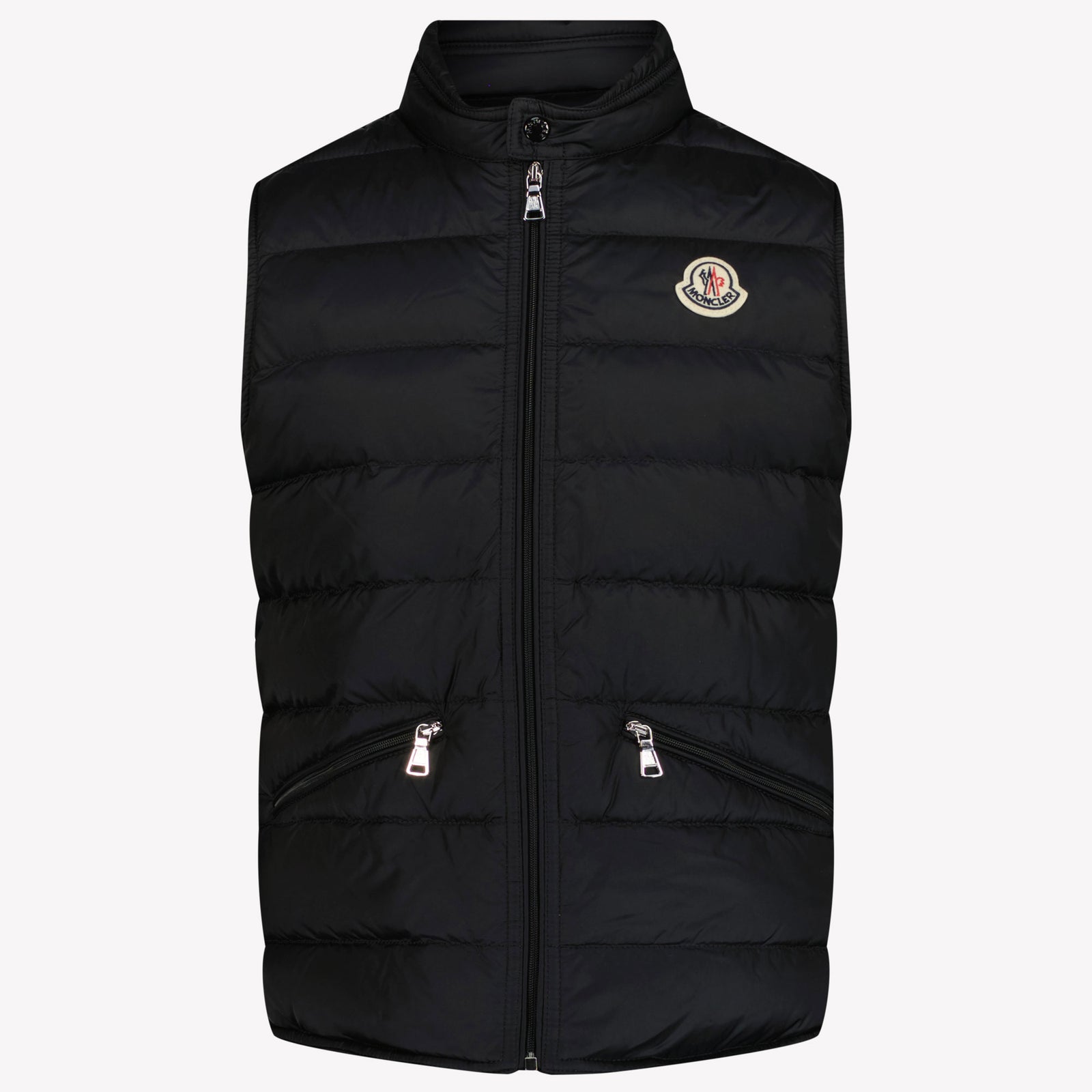 Moncler Gui Kids Boys Bodywarmer in Black