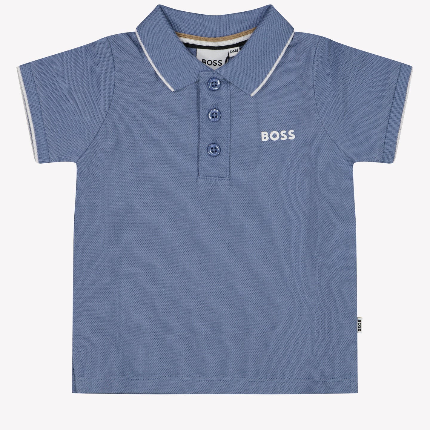 Boss Baby Boys Polo Light Blue