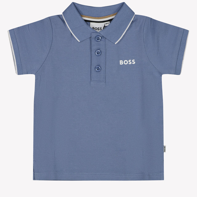 Boss Baby Boys Polo Light Blue