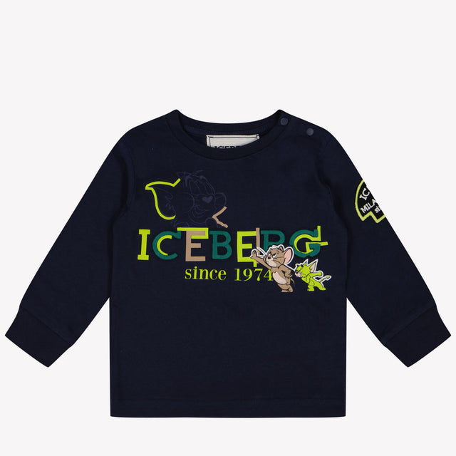 Iceberg Baby Boys T-shirt Navy