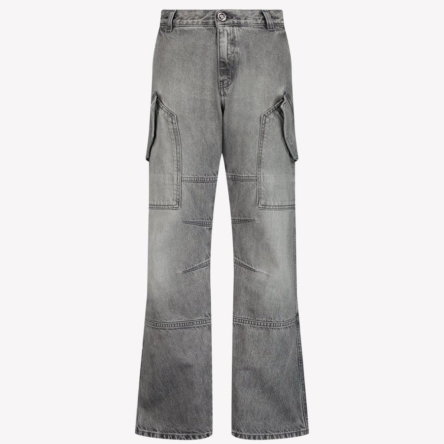 Versace Unisex Jeans Grey