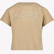 Michael Kors Kinder T-Shirt Zand