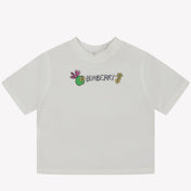 Burberry Baby Meisjes T-shirt Wit